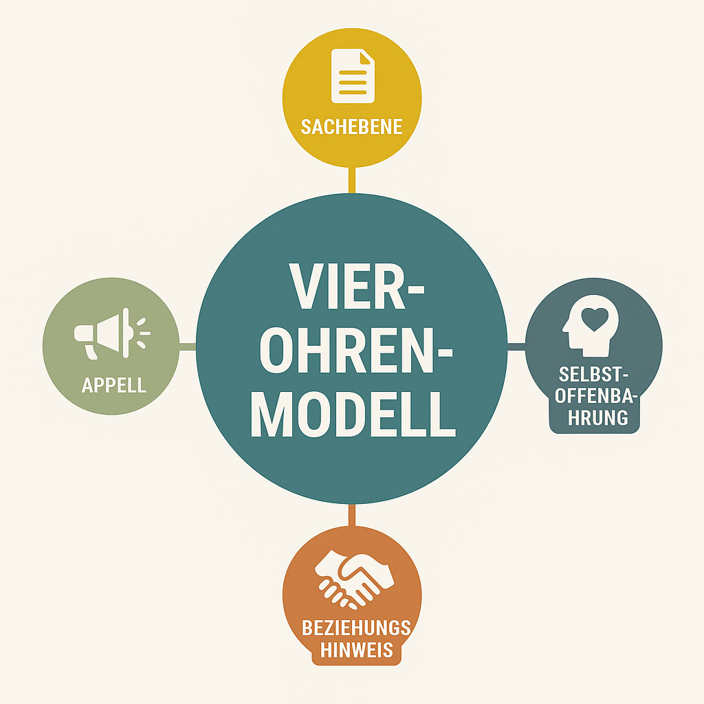 Das Vier-Ohren-Modell von Schulz von Thun schafft Tranzparenz und echte Kommunikation